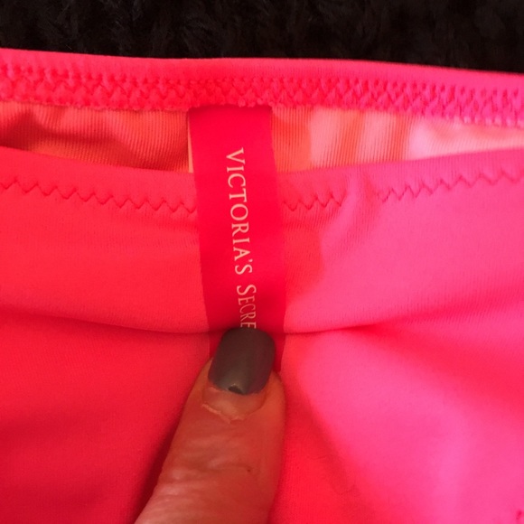 Victoria Secret fringe top bikini in a coral pink - Picture 7 of 8